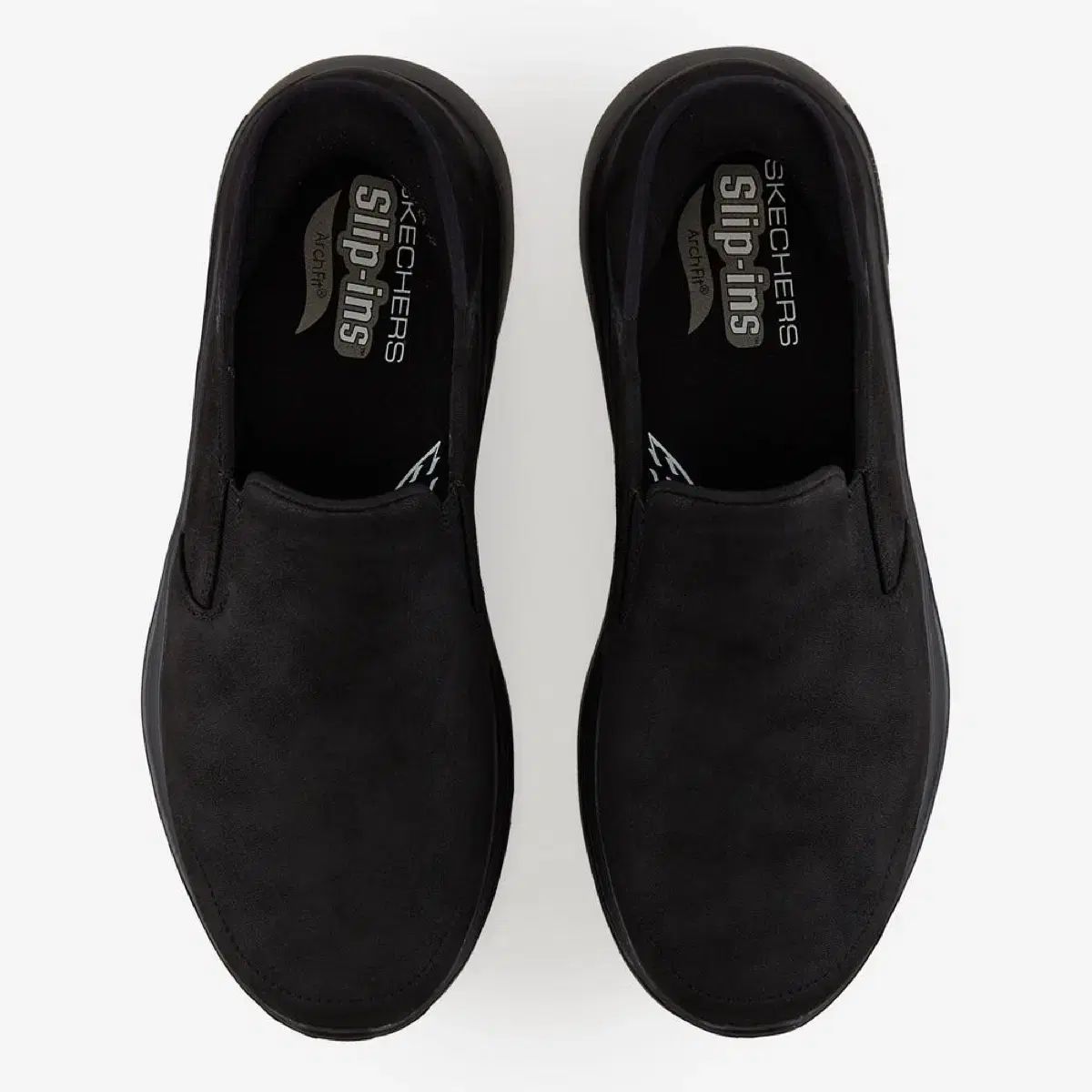 配送 スケッチャーズ スリップイン ス アーチ フィット ブラック 260