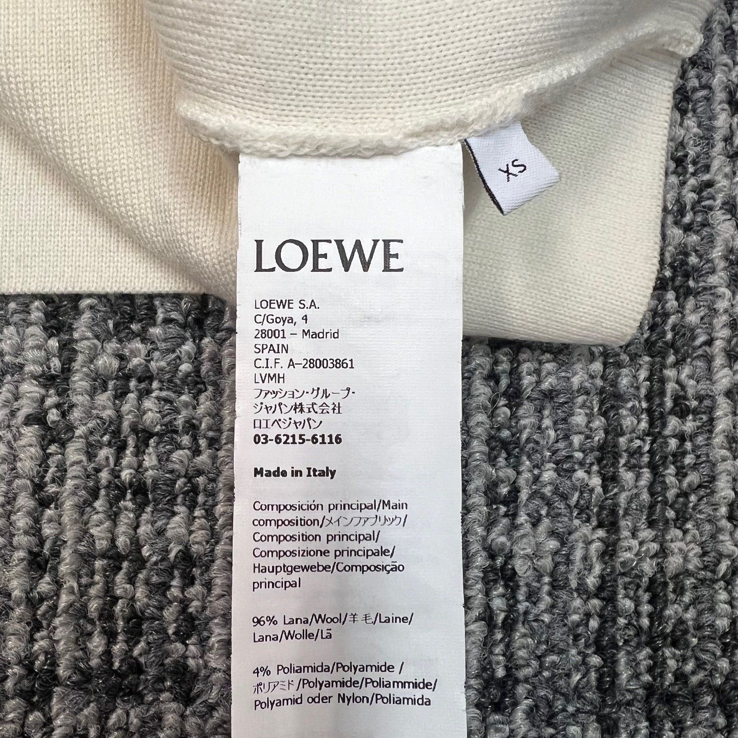 国内正規 LOEWE Anagram Wool Sweater アナグラムウールセーター