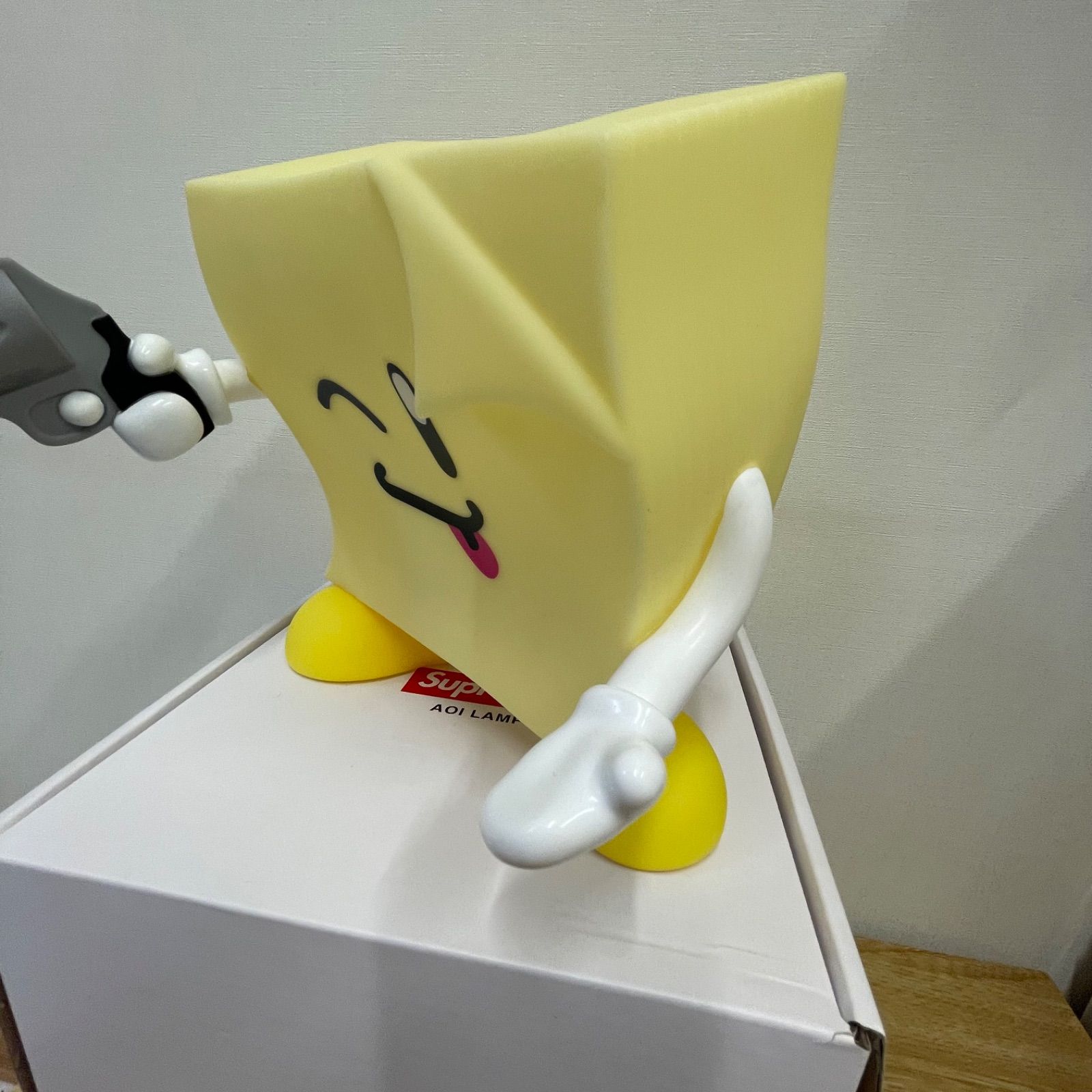 □Supreme Sticky Note Mokded AOI lamp シュプリーム スティッキー