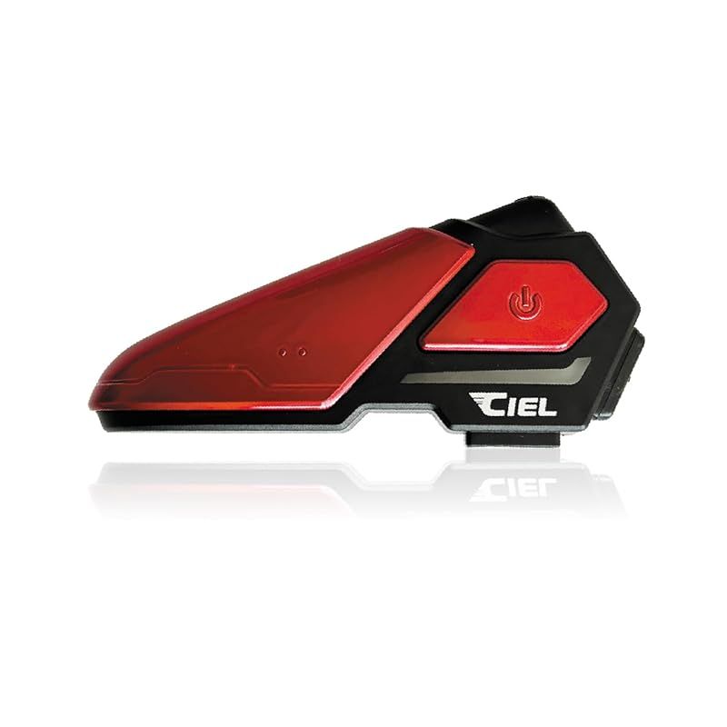 シエル CIEL T 10 キャンディーアップルレッド アーバンベーシックインカム コンパクト 3人グループ通話 バイク用 インカム Bluetooth CL S RE
