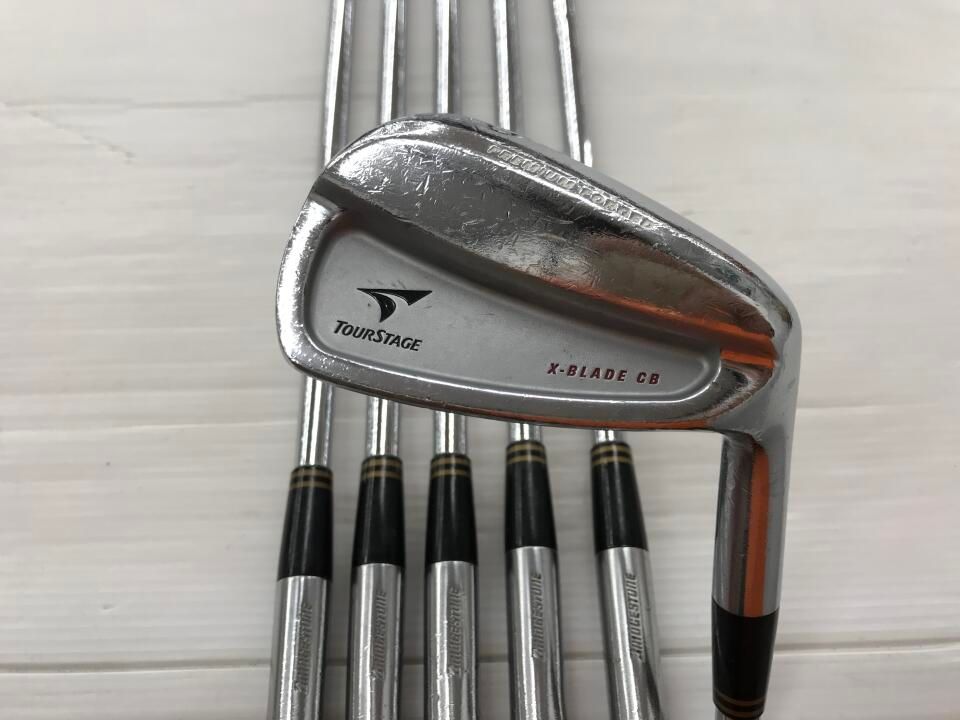 ブリヂストン ツアーステージ X-ブレードCB 2005 NSプロ950 GHウエイトフロー Rフレックス アイアンセット ゴルフドゥ 新大宮