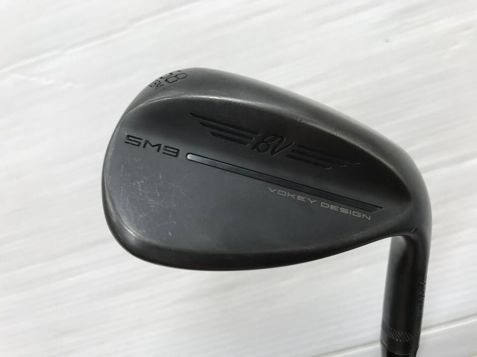 タイトリスト VOKEY SM9 JET BLACK PREMIUM 58度 ﾀﾞｲﾅﾐｯｸｺﾞｰﾙﾄﾞ ｵﾆｷｽ