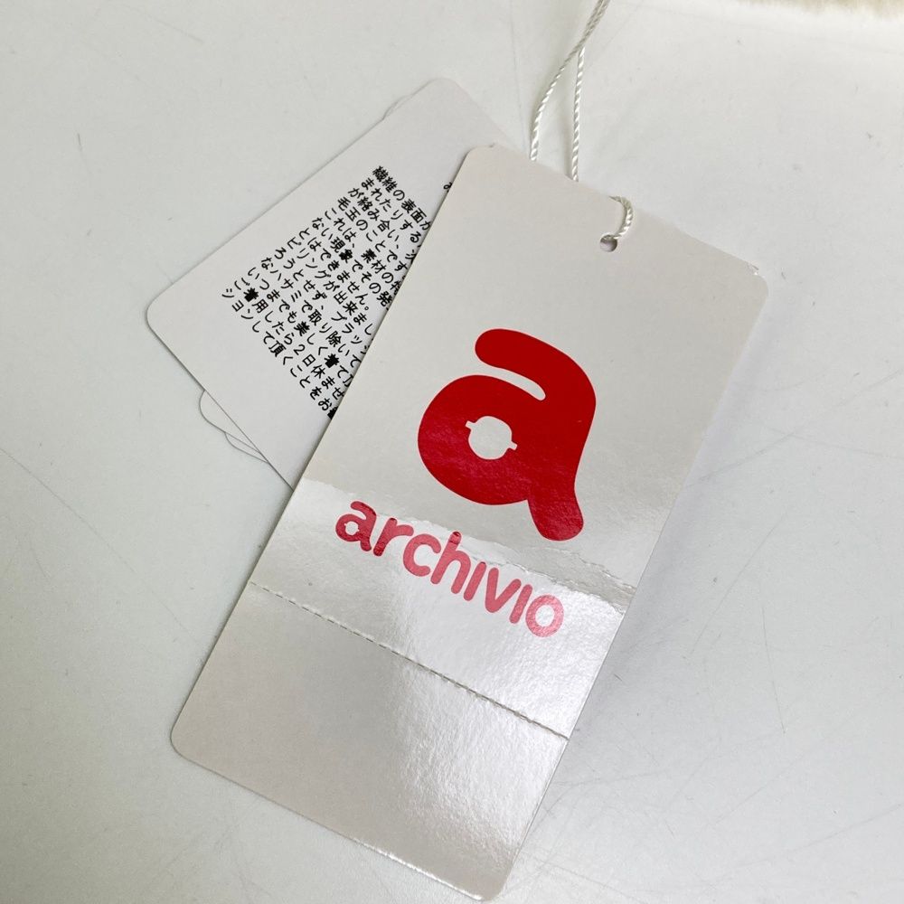 サイズ：38 ARCHIVIO アルチビオ 2023年モデル シャギーニットブルゾン