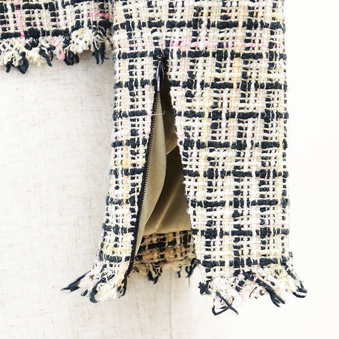 極美品】CHANEL シャネル ヴィンテージ ツイードジャケット 03P P20982