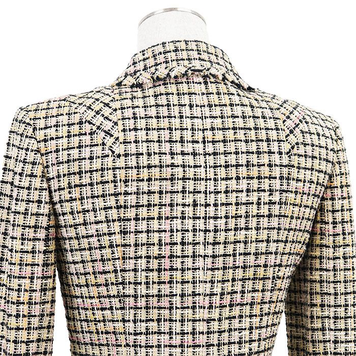 CHANEL ヴィンテージジャケット 極美品】CHANEL シャネル ヴィンテージ ツイードジャケット 03P P20982