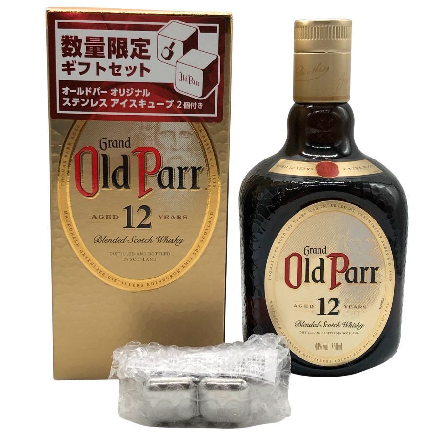 【未開栓】GRAND Old Parr 12年 オールドパー 3本 旧750ml グランド オールドパー 12年 エクストラリッチ 750ml 未開栓 - メルカリ