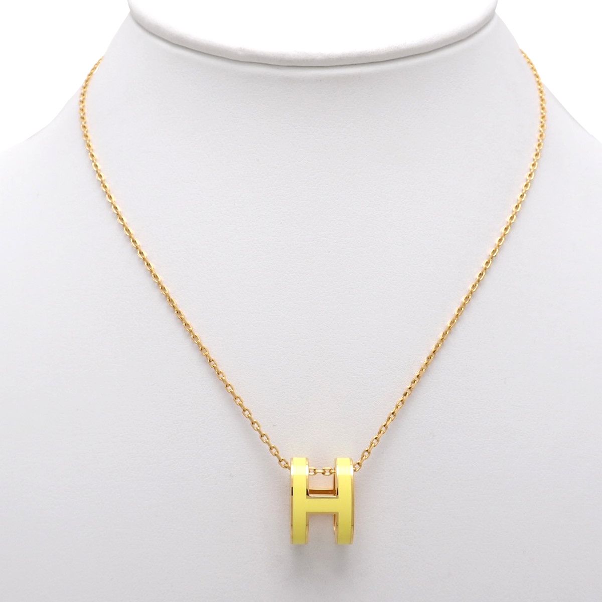 HERMES(エルメス) ポップアッシュ Hネックレス メタル(GP) ネックレス