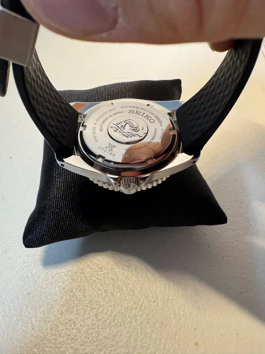  SEIKO セイコー ダイバーウォッチ 正規輸入 スタンピング AS 3年 ほぼ 腕時計(クォーツ) 腕時計(アナログ)