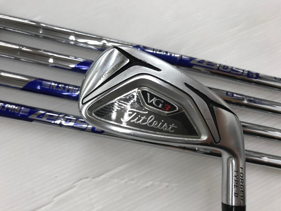 タイトリスト VG3 TYPE-D 2018 NSプロ Zelos 8 Sフレックス アイアン