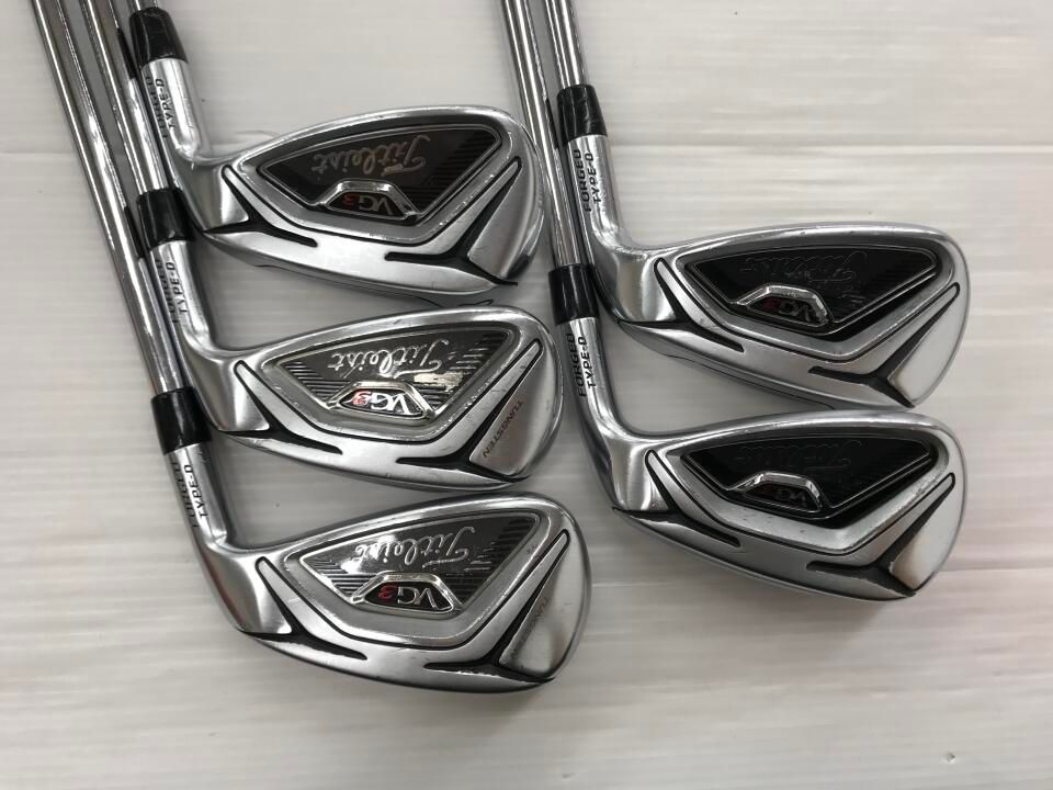 タイトリスト VG3 TYPE-D 2018 NSプロ Zelos 8 Sフレックス アイアン