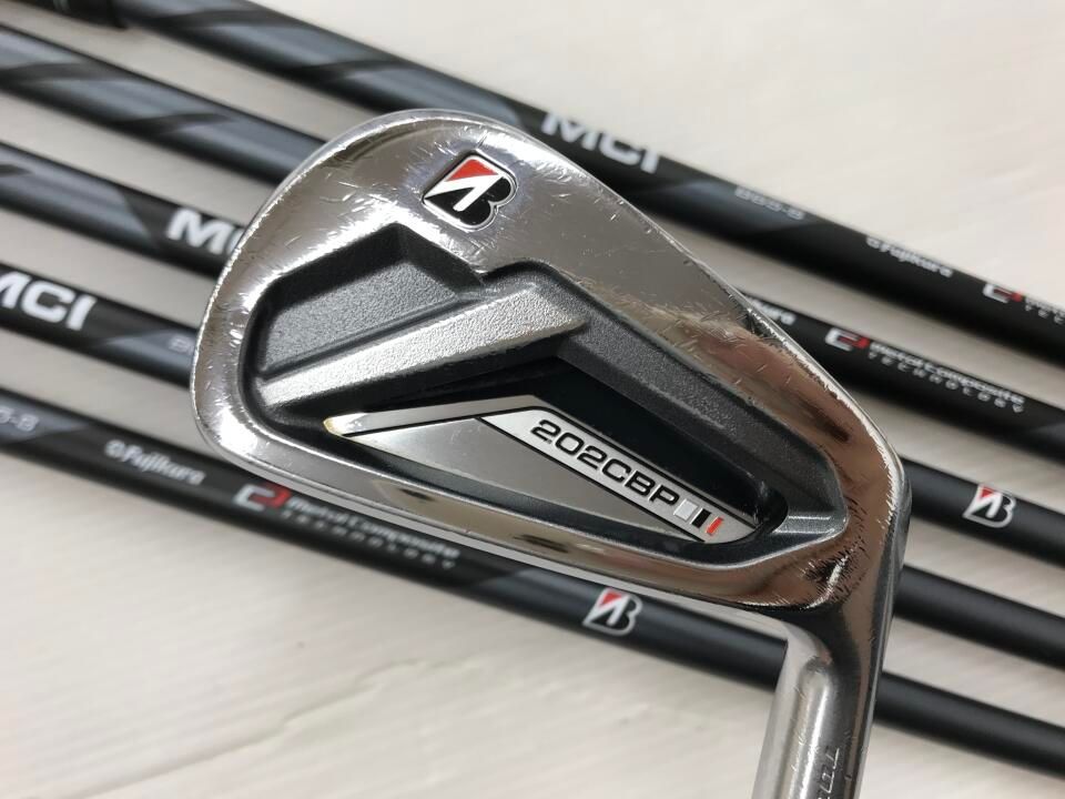 ブリヂストン TOUR B 202 CBP MCI 65 Sフレックス アイアンセット ゴルフドゥ 新大宮