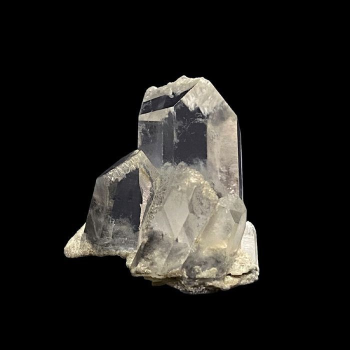 ガネーシュヒマール産 水晶 原石 クローライトINクォーツ 限定品（2487