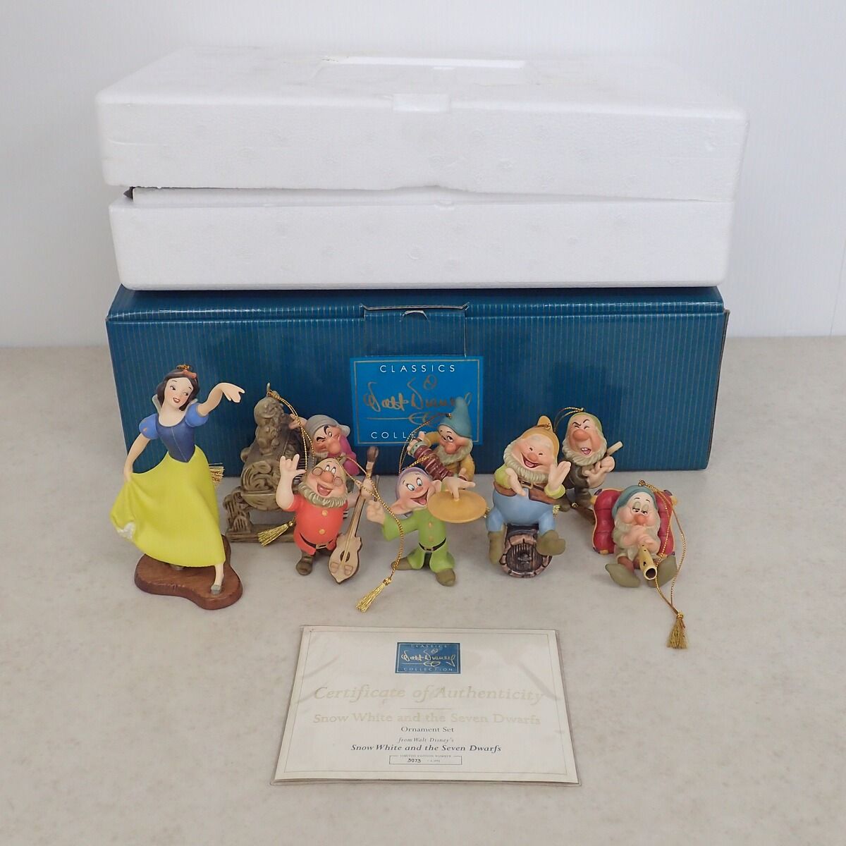 ◇☆ディズニー WDCC フィギュア 白雪姫と七人のこびと Snow White and
