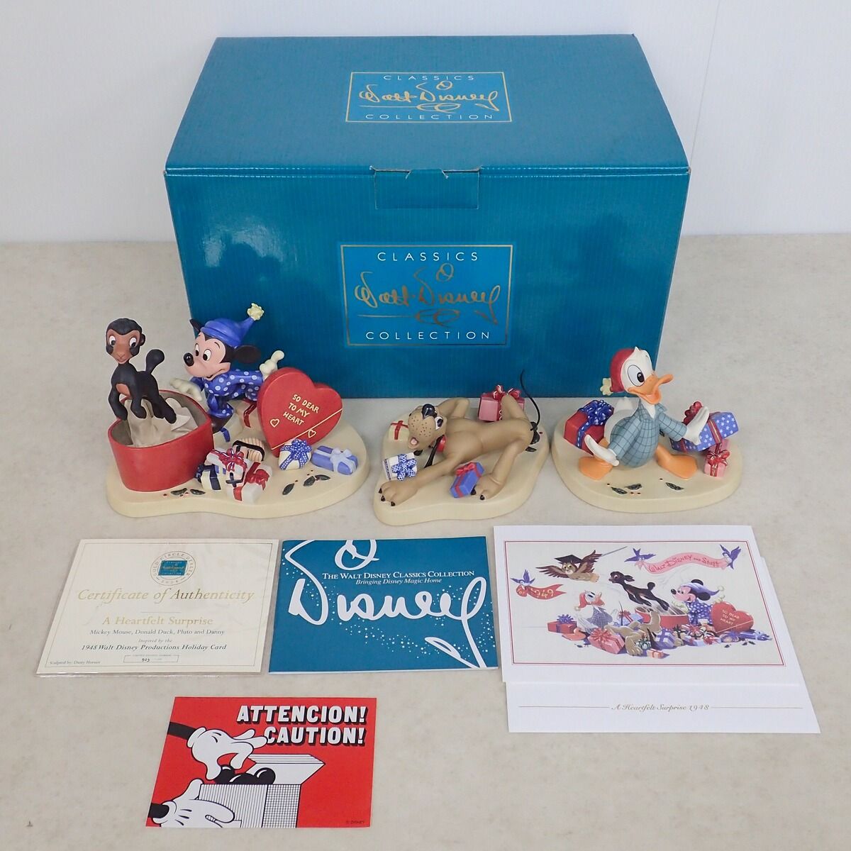 ◇☆ ディズニー WDCC フィギュア ミッキーマウス ドナルドダック