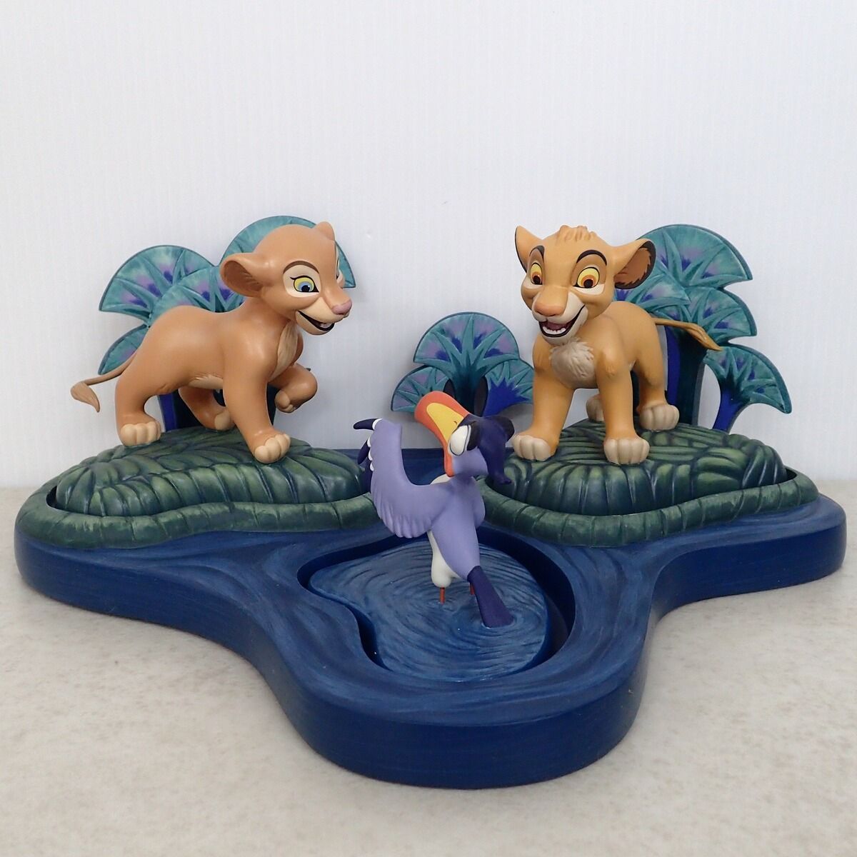 ◇☆ ディズニー WDCC フィギュア ライオンキング シンバ ナラ Simba