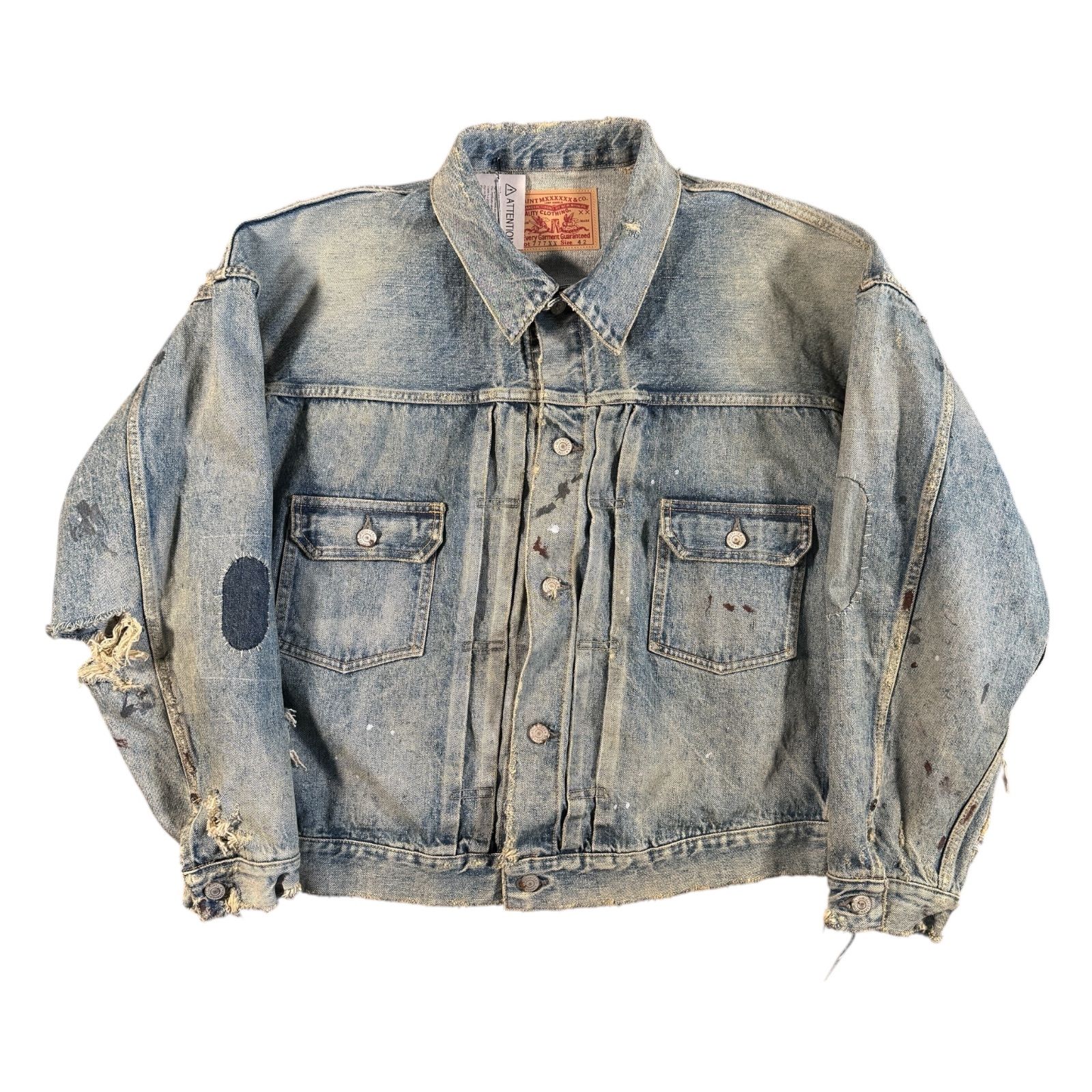 SAINT MICHAEL × BerBerJin 777XX 23AW BJ DENIM JKT SM-A23-0000-C17