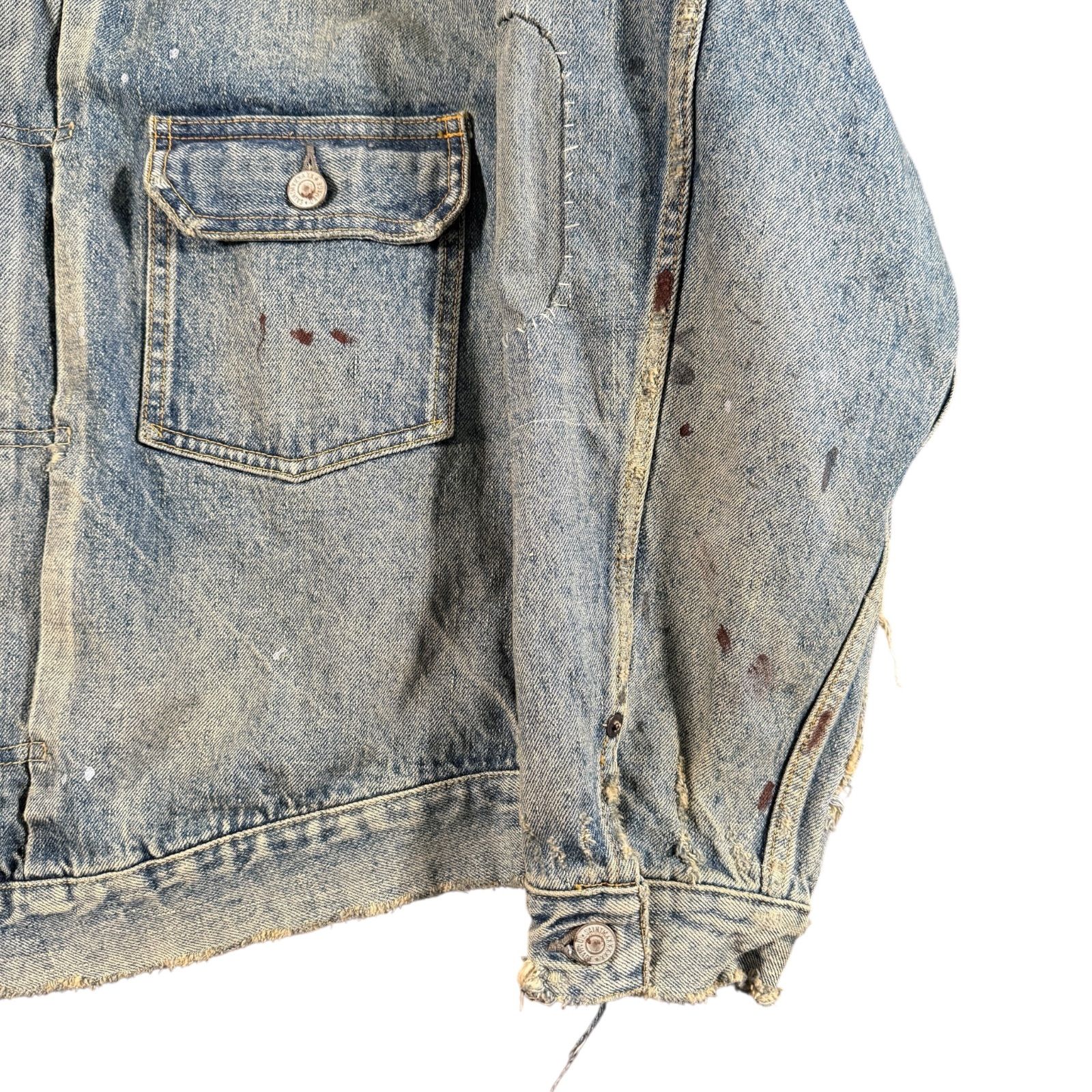 SAINT MICHAEL × BerBerJin 777XX 23AW BJ DENIM JKT SM-A23-0000-C17