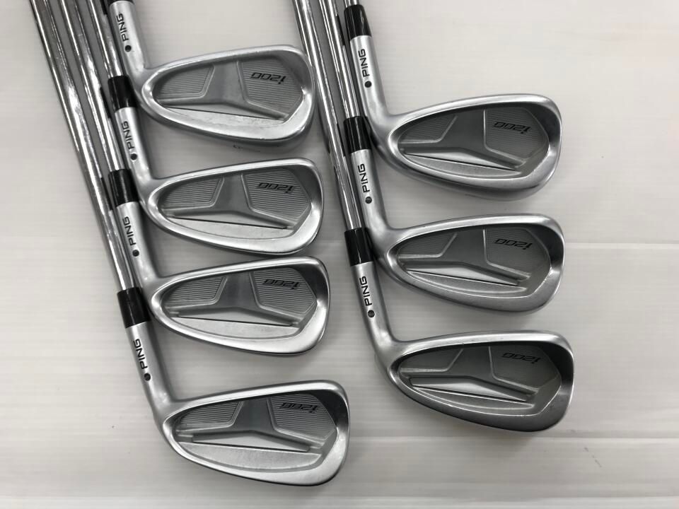 ピン i200 NSプロ MODUS 3 TOUR 120 Sフレックス アイアンセット 中古