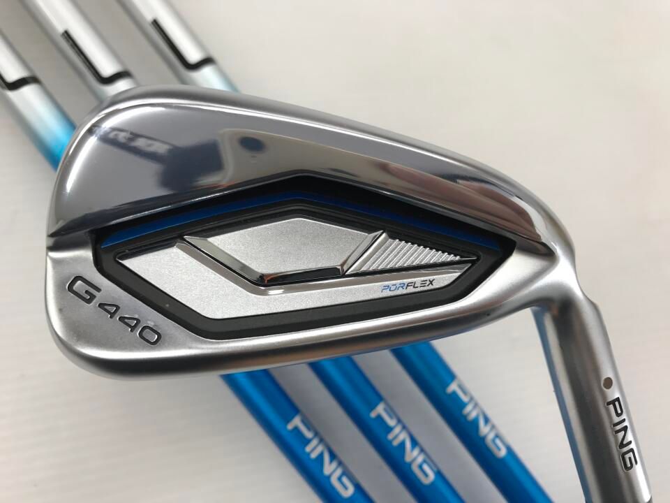 ピン G440 ALTA J CB BLUE SRフレックス アイアンセット 中古 ゴルフ