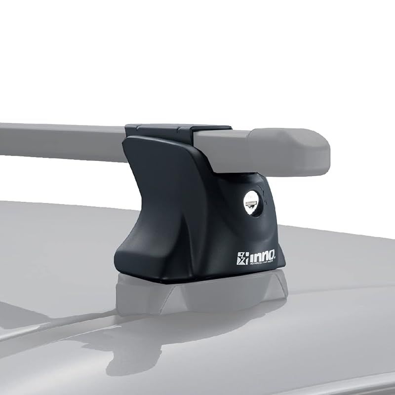 カーメイト Carmate inno イノー 車種別 スクエアベース フィックスポイントタイプ キャラバン プレマシー フォレスター レヴォーグ RAV 4 カローラクロス 等 ベースステー ベーシックステー レバー式 キーロック 簡単 脱着 システ
