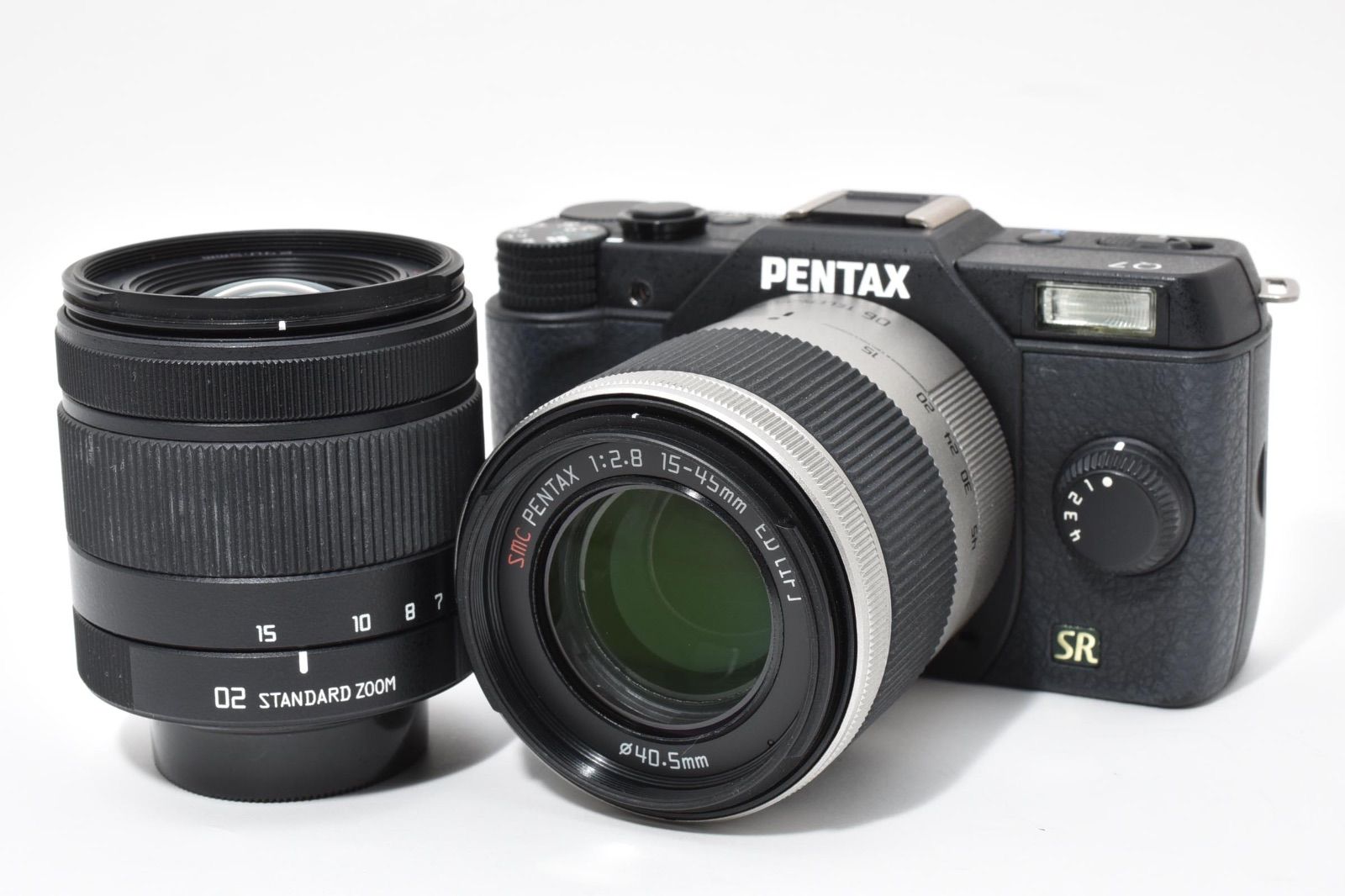 美品】ペンタックス PENTAX Q7 ダブルズームキット ミラーレス一眼