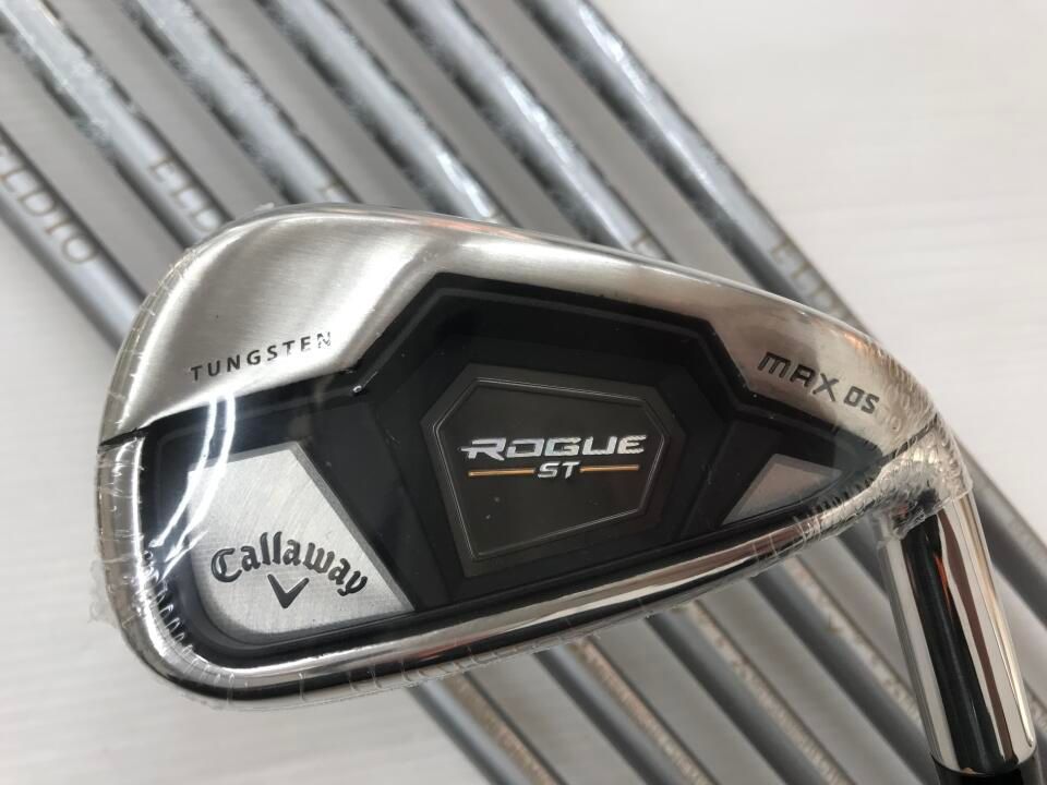 キャロウェイ ROGUE ST MAX OS ELDIO 40 for Callaway Lフレックス アイアンセット ゴルフドゥ 新大宮
