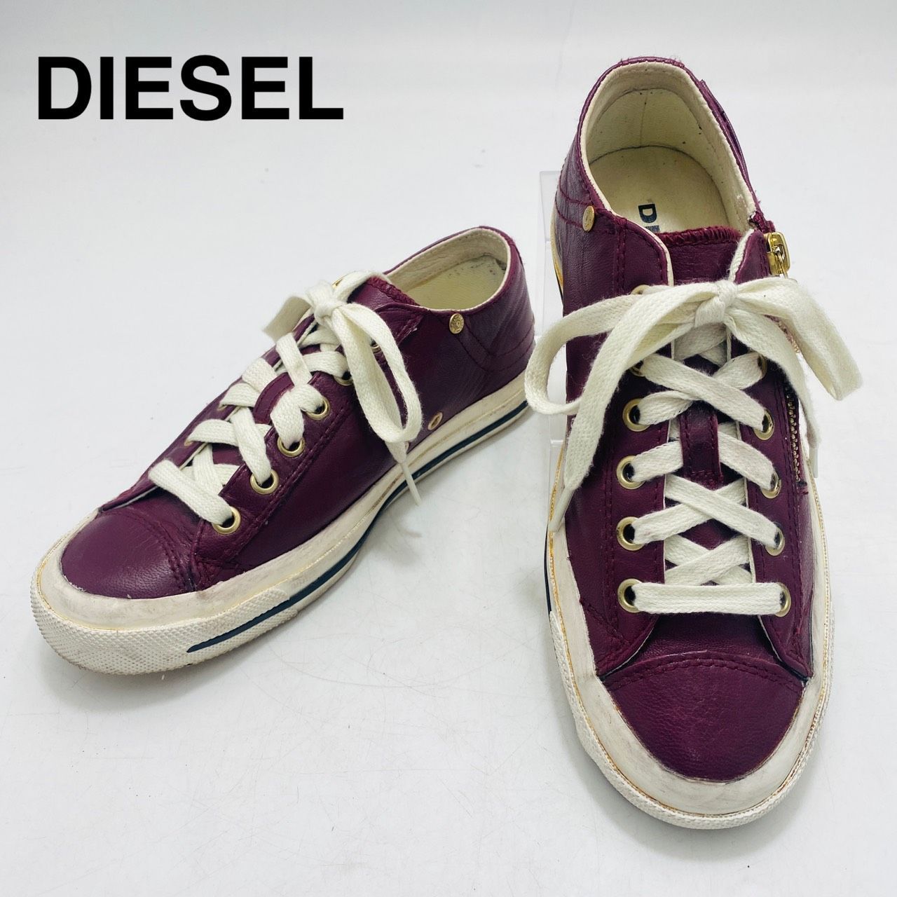 DIESEL ディーゼル EXPO-ZIP LOW W エクスポジップ スニーカー 23cm 