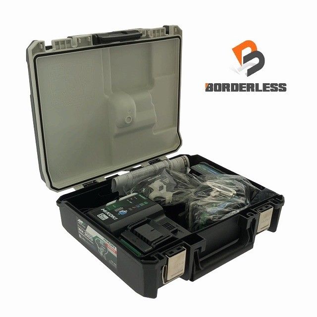 ♥品 HIKOKI ハイコーキ 36 V コードレスインパクトドライバー WH DD 2 XHSZ FW 白 フロスティホワイト フルセット121094