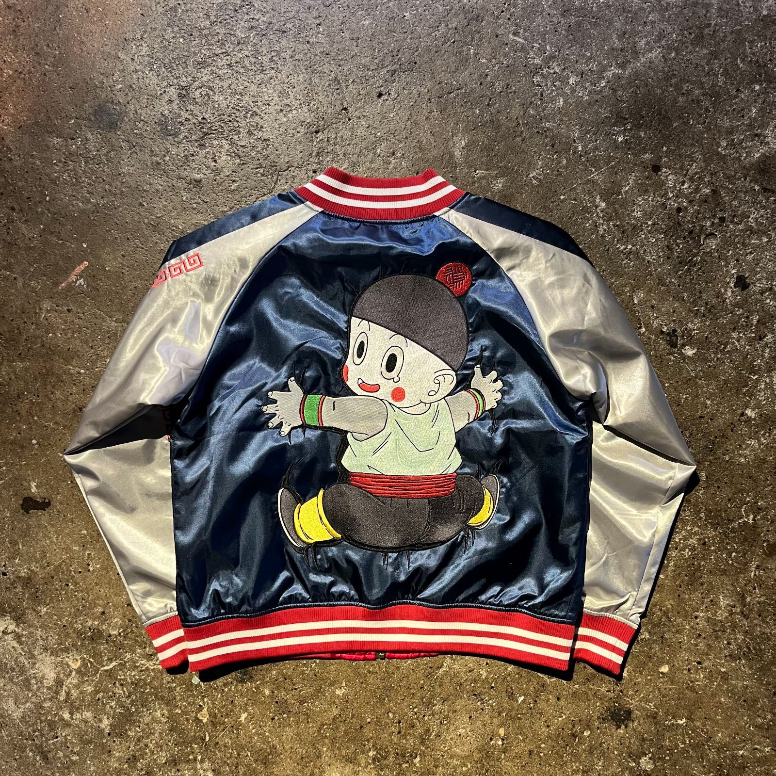 ドラゴンボールZ 餃子スカジャン L しまむら受注生産 DRAGONBALL Z チャオズ 丸眞