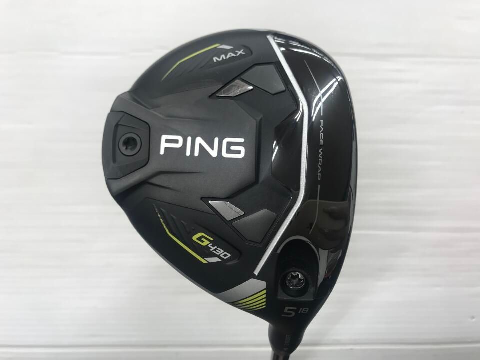 ピン G 430 MAX 18度 ALTA J CB BLACK Rフレックス フェアウェイウッド ゴルフドゥ 新大宮