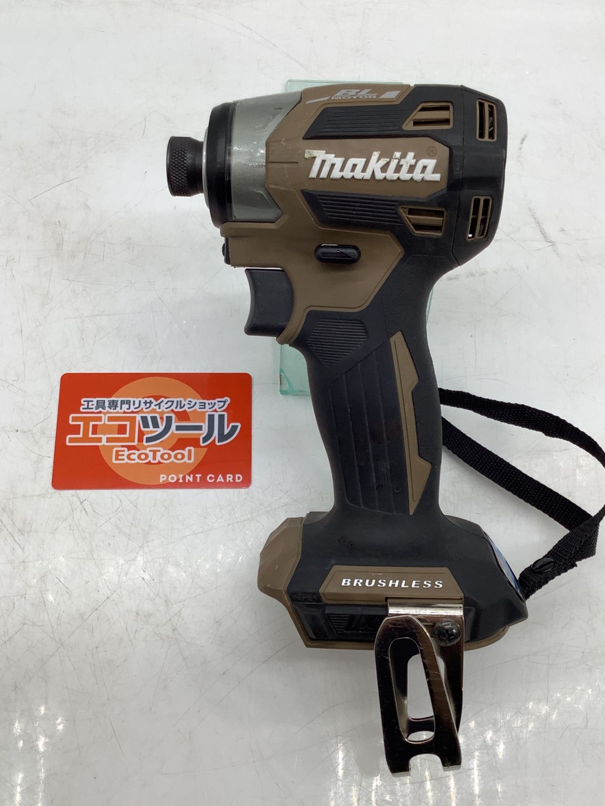 品 Makita マキタ 本体のみ 18 v充電式インパクトドライバ オーセンティックブラウン IT_V 0 FES 岡イ M 04