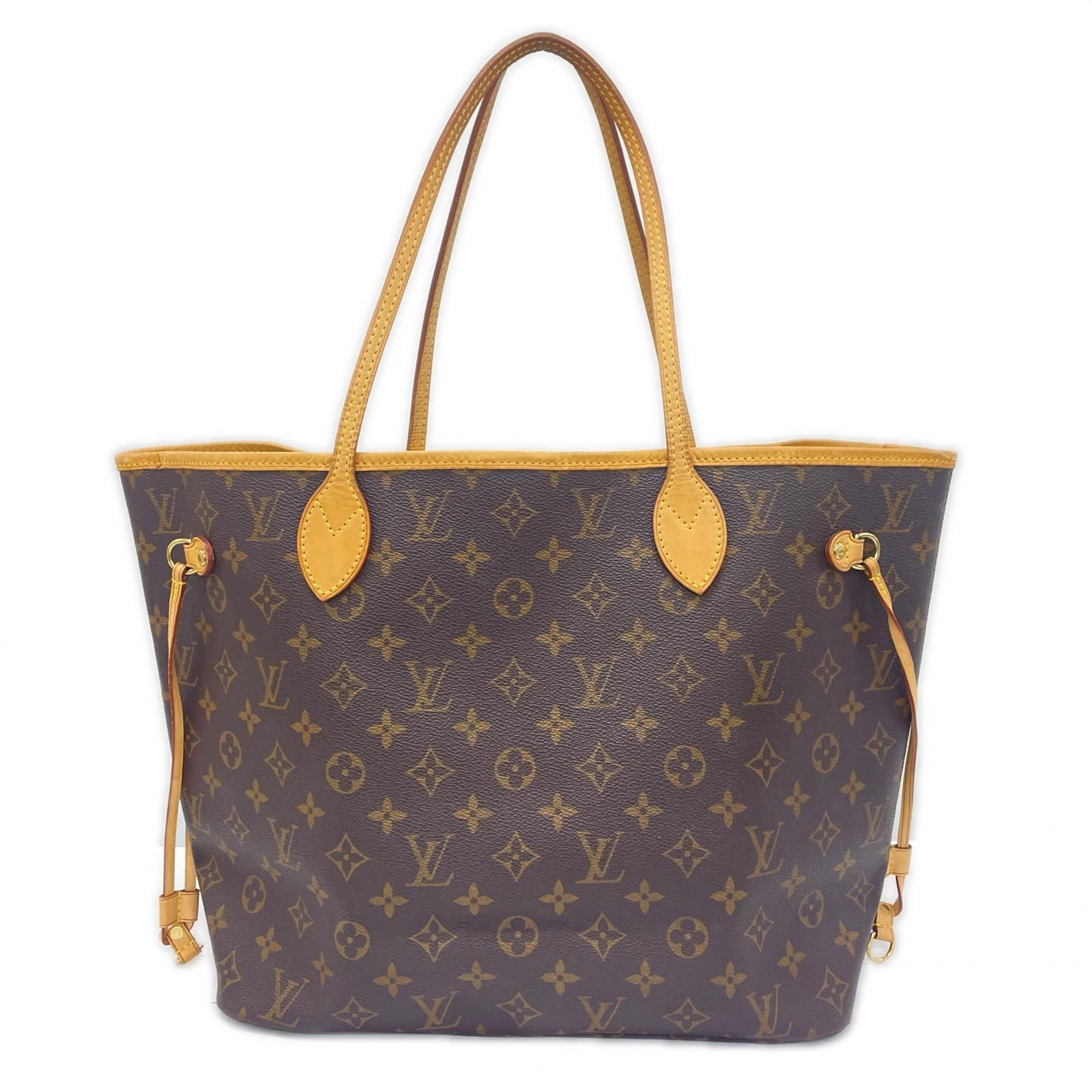 LOUIS VUITTON ルイ ヴィトン ﾈｳﾞｧｰﾌﾙMM M 41178 ハンドバッグ モノグラムキャンバス ブラウン レディース