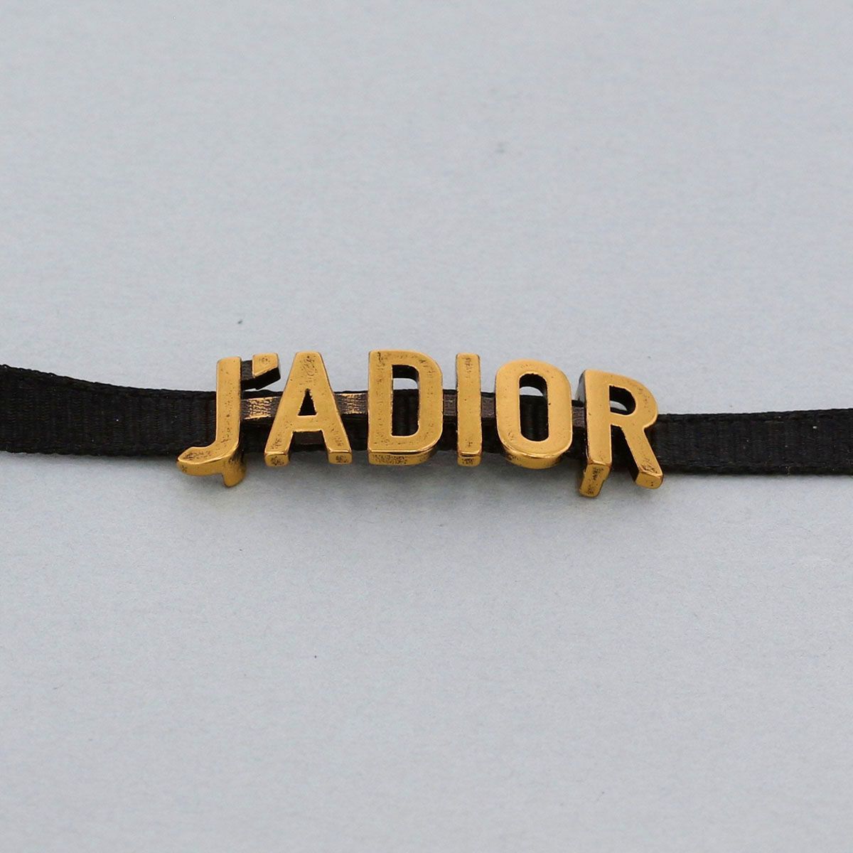 Christian Dior クリスチャンディオール JADIOR チョーカー レディース ブラック ゴールド