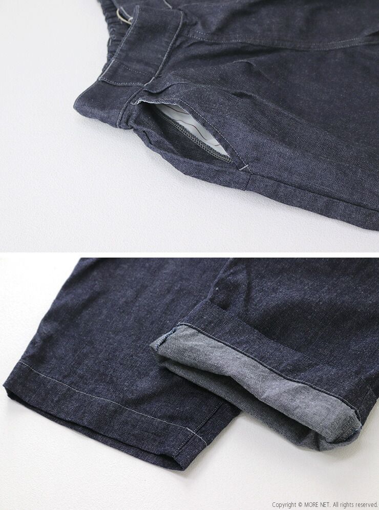  ハーベスティ 8 ozデニムワイドエッグパンツ WIDE EGG PANTS A 22601 カーブパンツ ウエストゴム ハイウエスト 日本製 レディース 2026春夏 その他 デニム ジーンズ