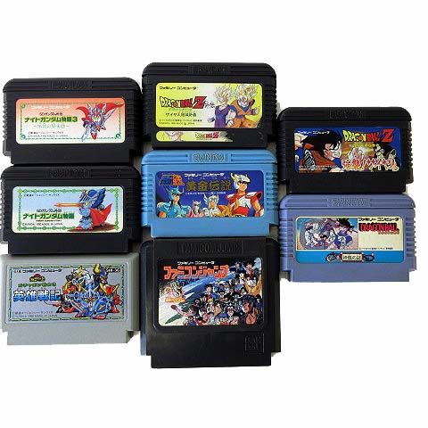 ジャンク 希少 初代 ファミコン ソフト 8個 セット 任天堂