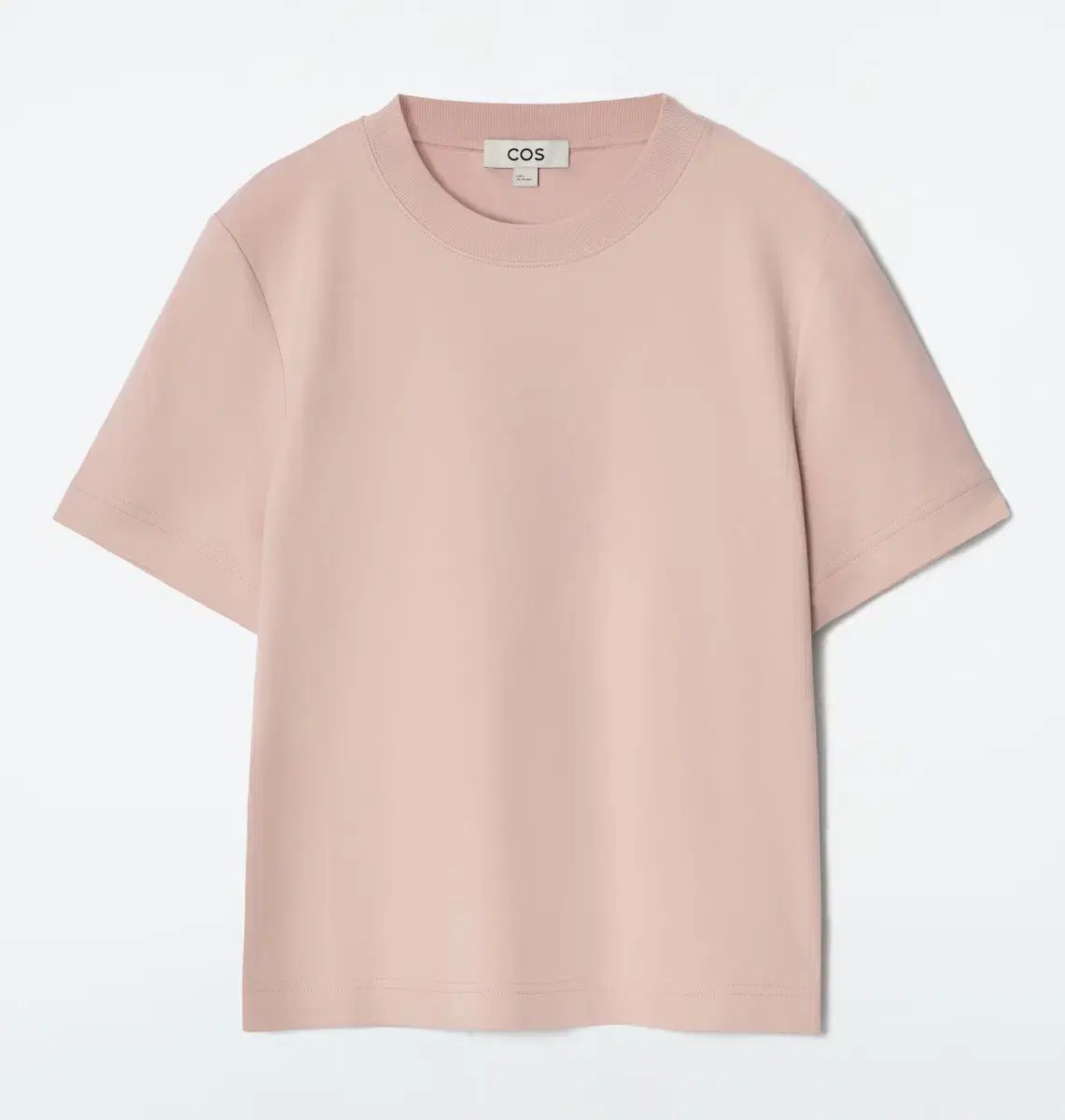 COS コス クリーンCUT Regular 半袖 ライトピンク S
