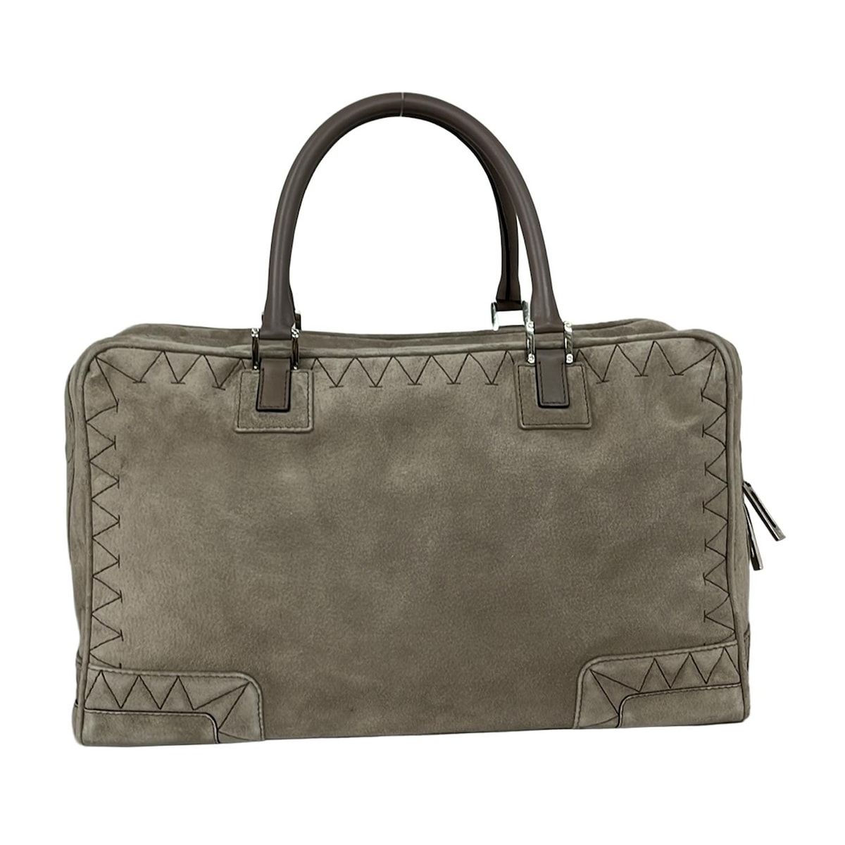 LOEWE(ロエベ) ボストンバッグ美品 アマソナ44 311.45.003 グレー