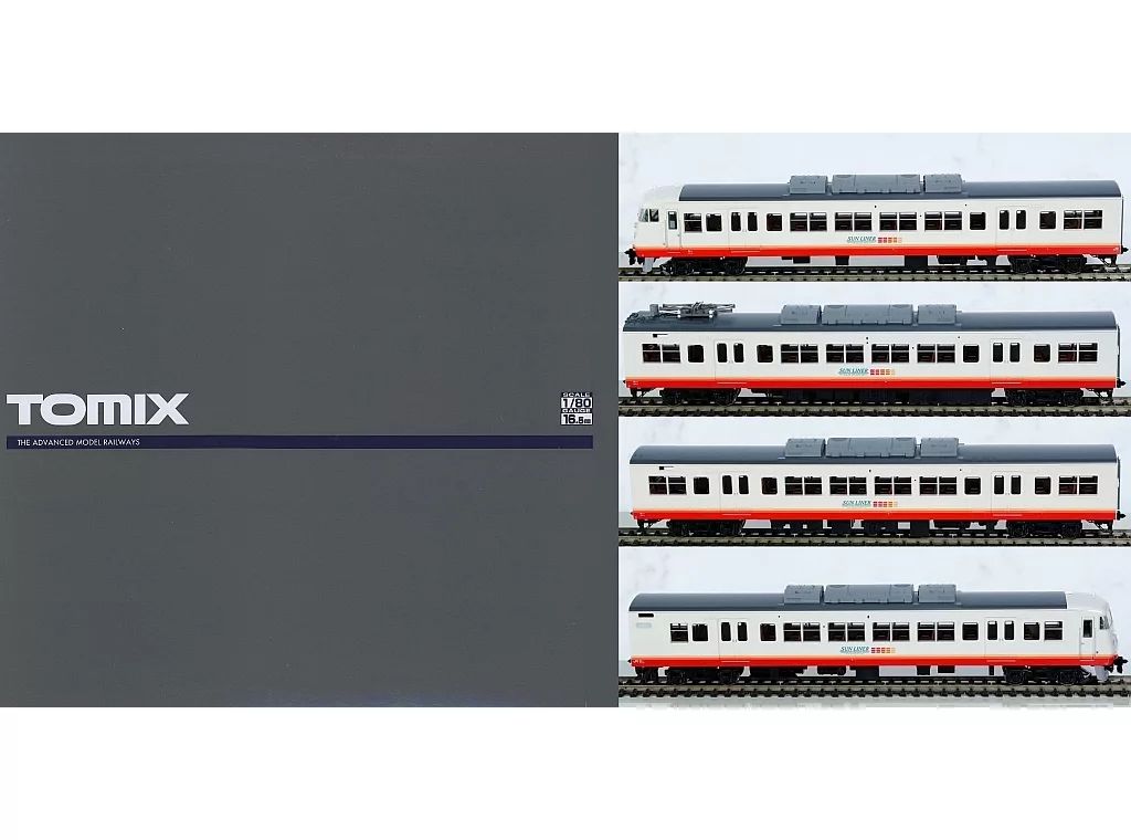 鉄道模型 HOゲージ 1|80 117系近郊電車 サンライナー セット 4両 HO-9104