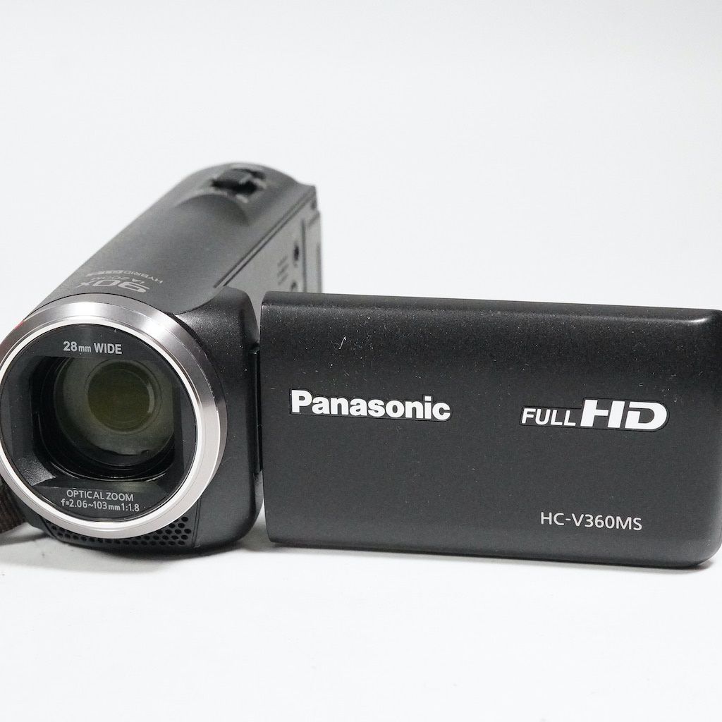 Panasonic パナソニック HC V 360 MS ブラック 返金保証 2540