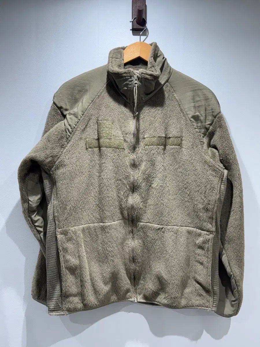 ミリタリー 젠3 フリース ジップアップ ジャケット m-r