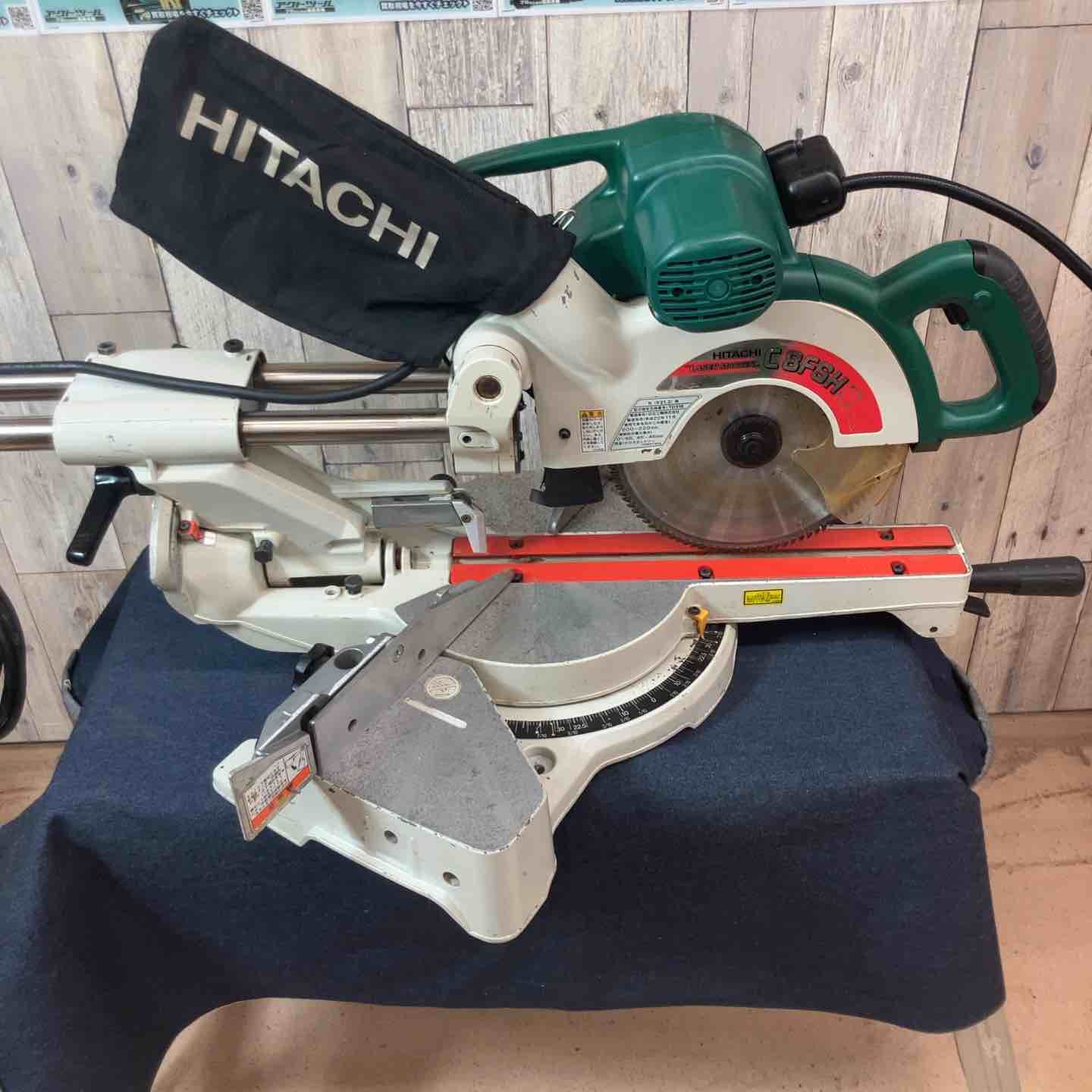 品 ハイコーキ HIKOKI 旧 日立工機 卓上スライドマルノコ C 8 FSH 100ｖ スライド丸ノコ