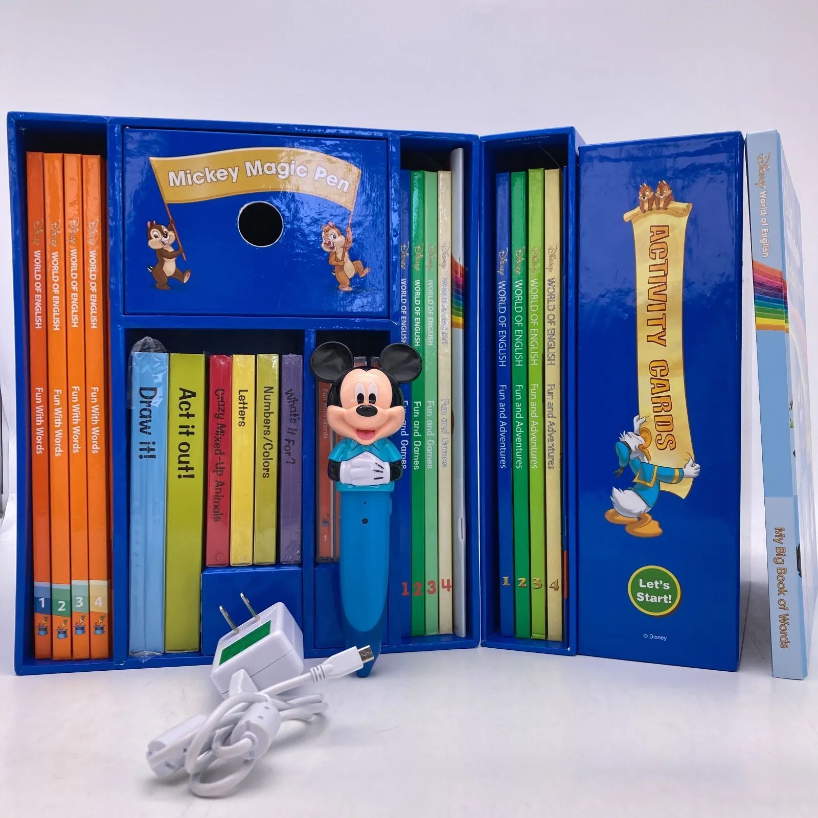 ミッキーマジックペンセット＆アドベンチャー ディズニー英語システム