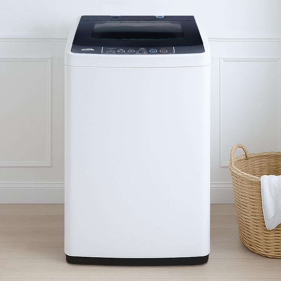 全自動7 kg 多機能 縦型洗濯機 ONE STEP 8コース搭載 風乾燥 自動投入 予約タイマー 2914