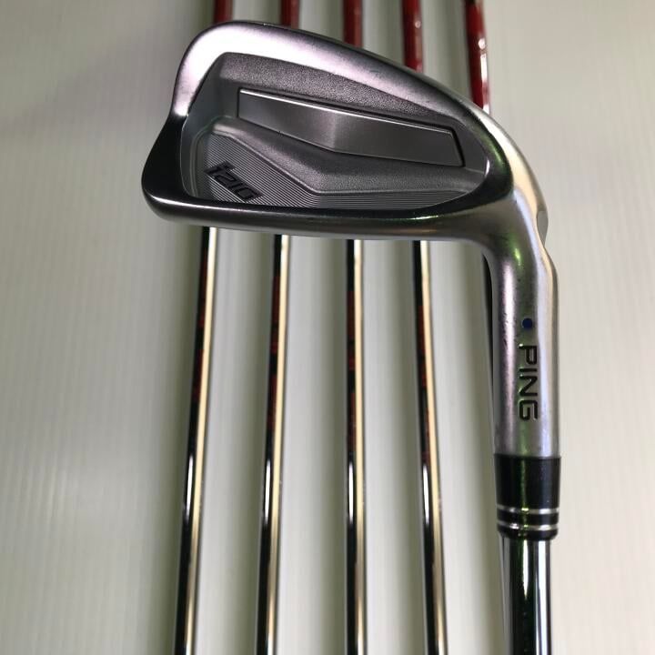 ピン i210 NSプロ MODUS 3 TOUR 120 Sフレックス アイアンセット 中古