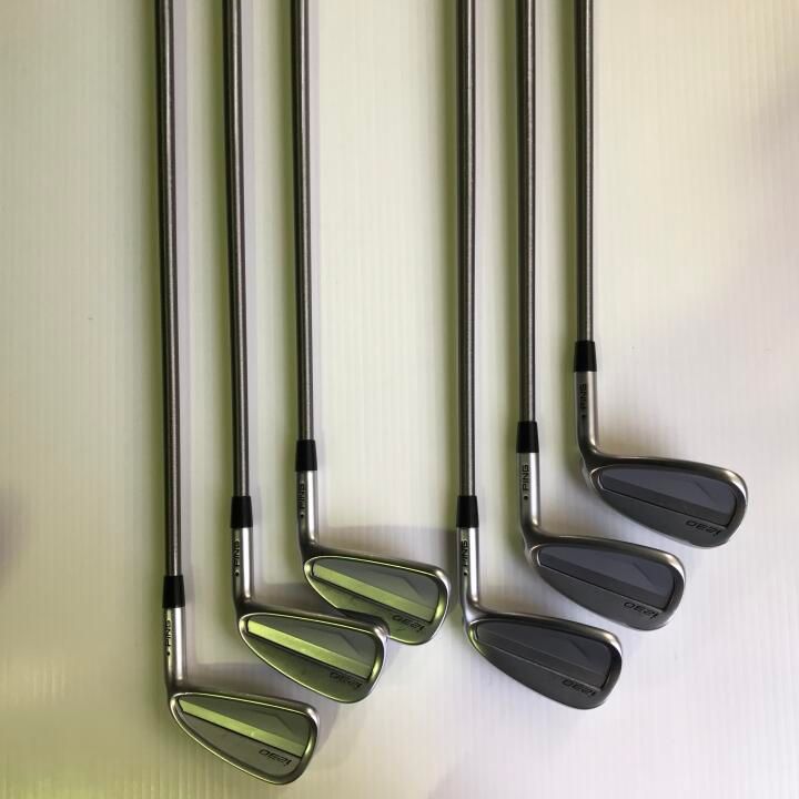 ピン i230 Steel Fiber I95CW Sフレックス アイアンセット 中古 ゴルフ