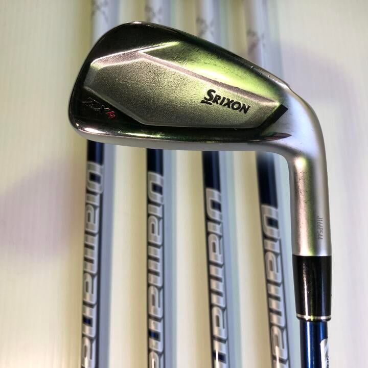 プロフ品　中古CDセット ダンロップ SRIXON ZX4 Diamana ZX for IRON Rフレックス アイアン
