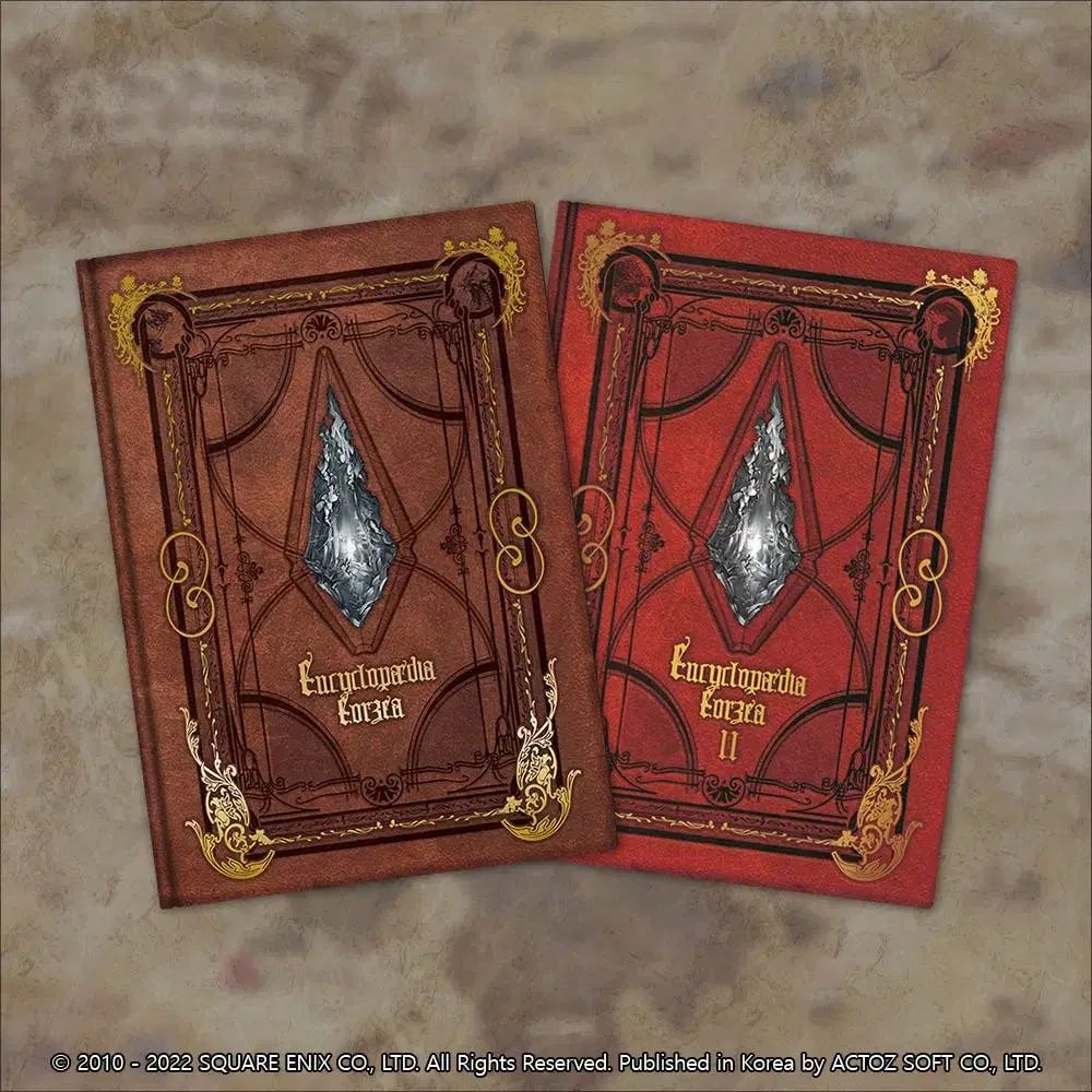 ファイナルファンタジーXIV 設定集 1 2 まとめ 韓国語 設定BOOK