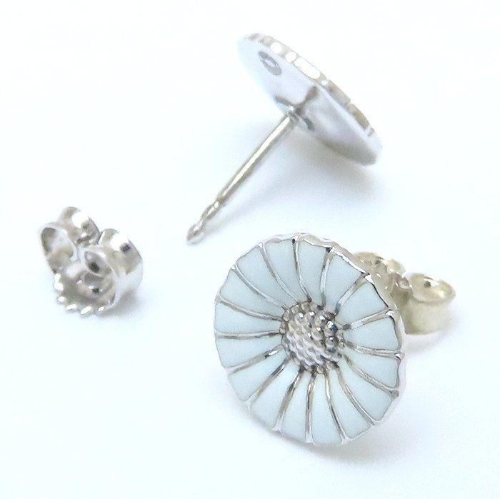 Georg Jensen ジョージジェンセン デイジー ピアス シルバー925x
