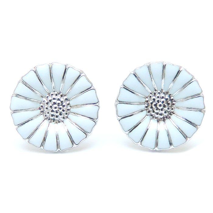 Georg Jensen ジョージジェンセン デイジー ピアス シルバー925x