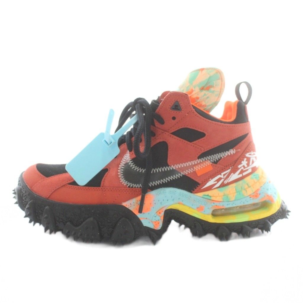 ナイキ NIKE × オフホワイト Off-White エアテラフォーマ マントラオレンジ Air Terra Forma Mantra Orange スニーカー 厚底 ローカット US 8 26㎝ マルチカラー DQ 1615-800 |XZ GY 20